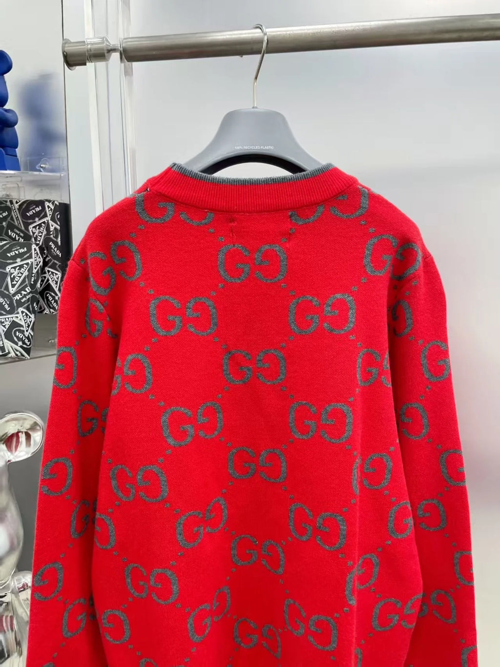 New letter long sleeved sweater 3