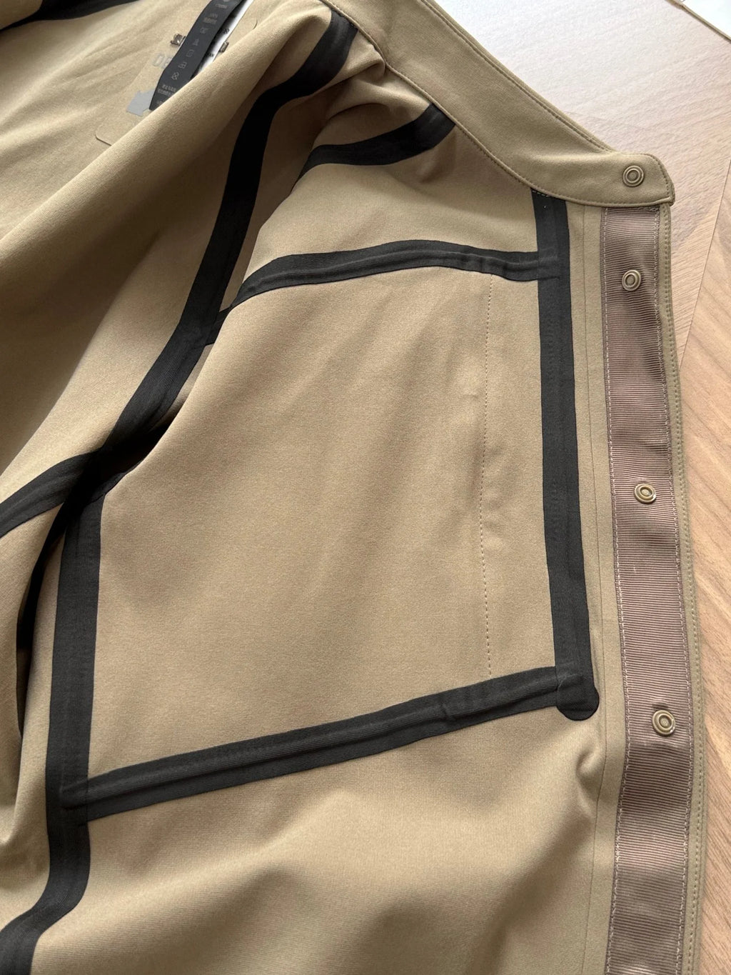 Autumn new men's outdoor long sleeved heat sealed lapel shirt