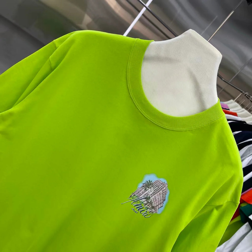 Printed short sleeved T-shirt