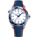 White - Blue Rubber - Automatic - 43mm