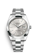 Classic White Silver - 904L Steel- Automatic Watch - 41mm