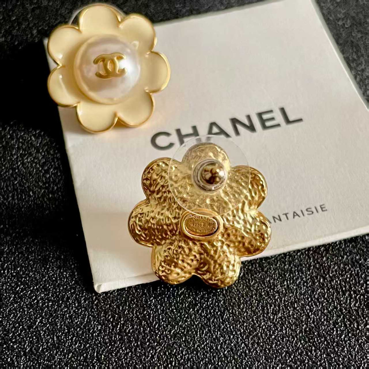 New Camellia Ear Nails