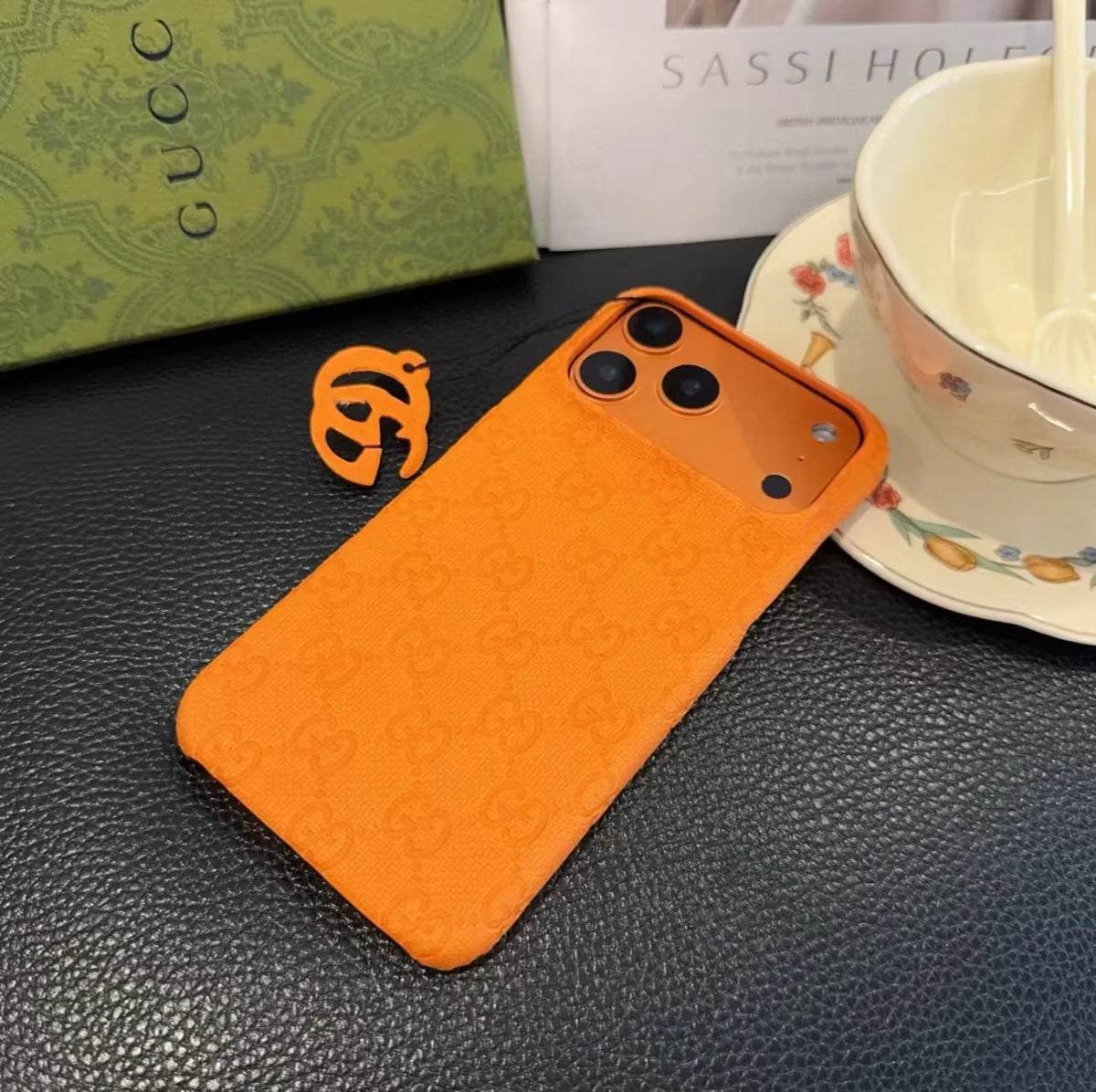 Embossed phone case