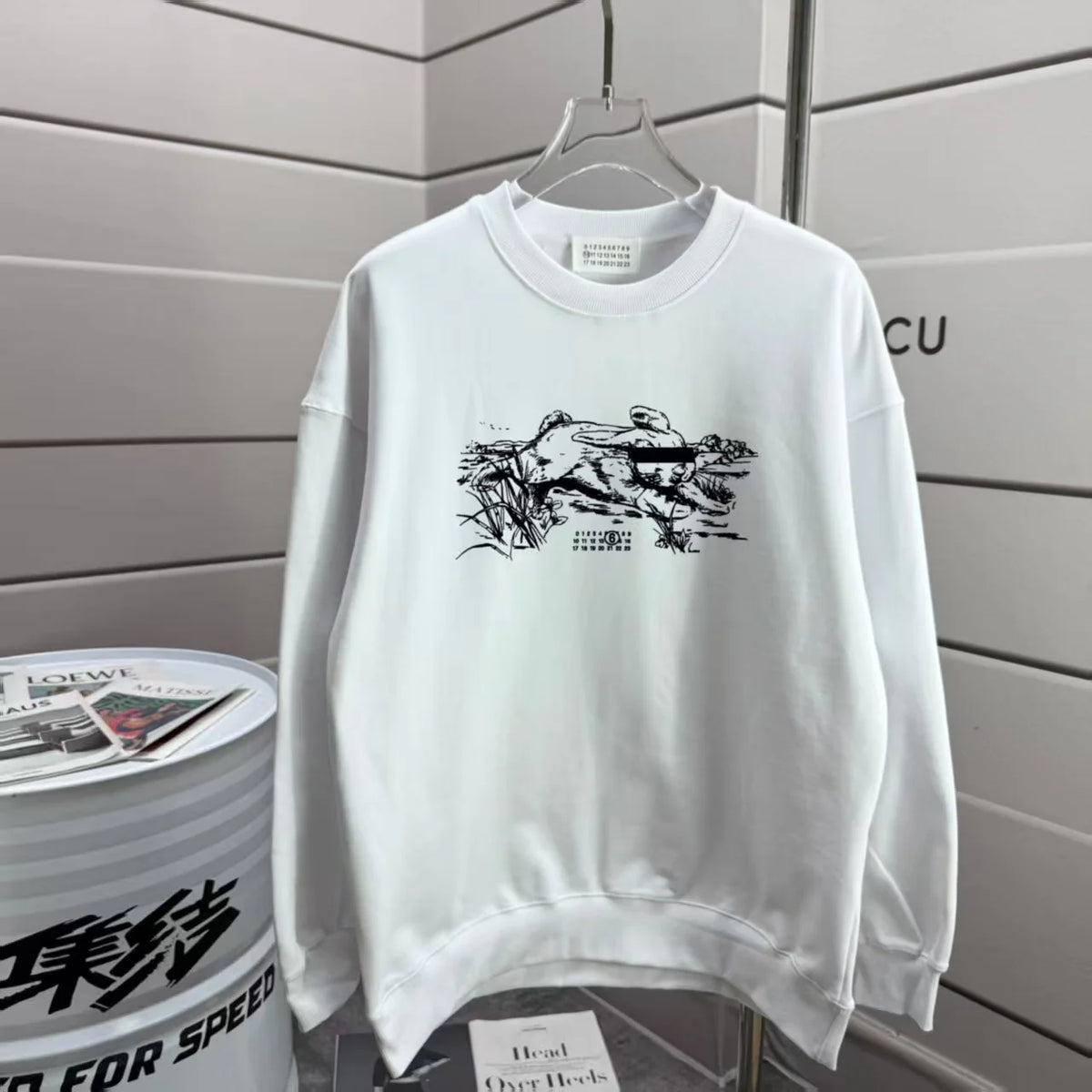 New printed hoodie