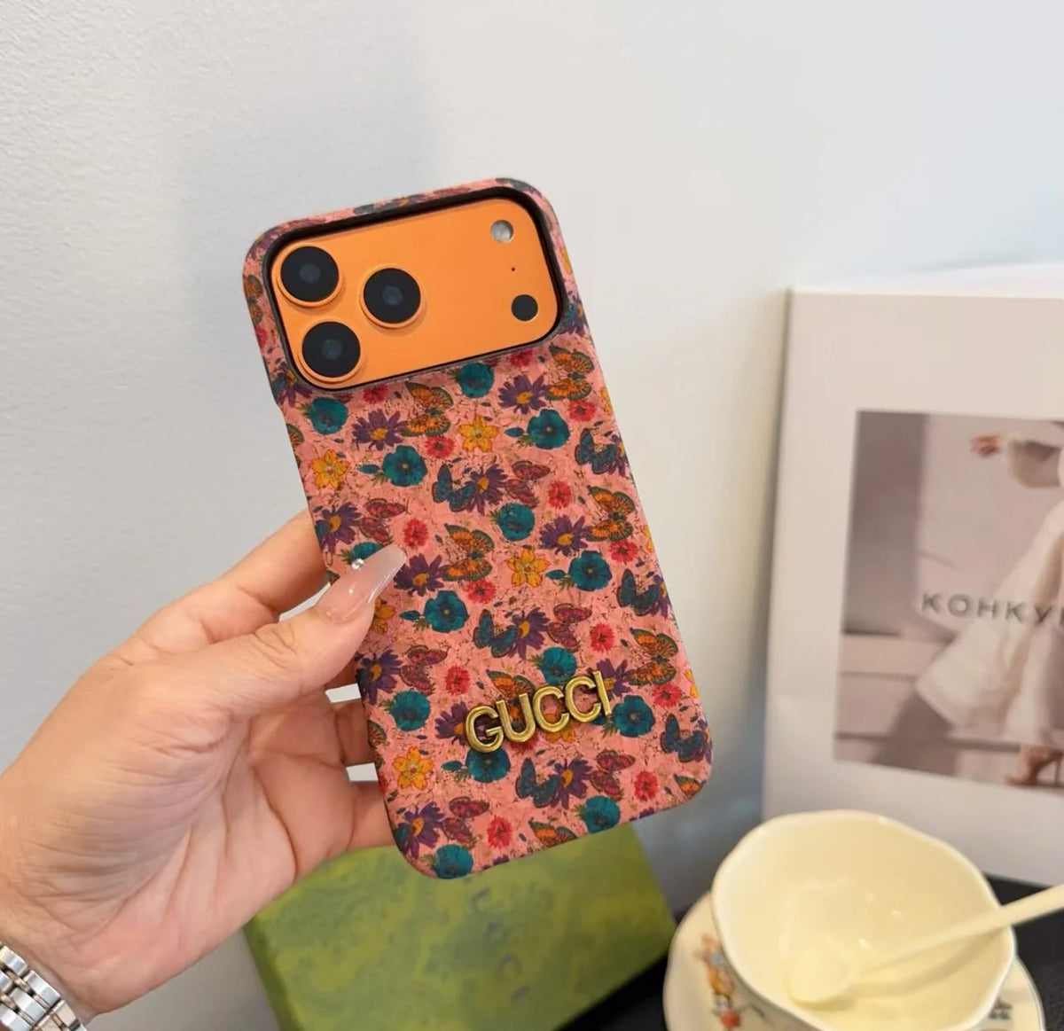 New floral phone case