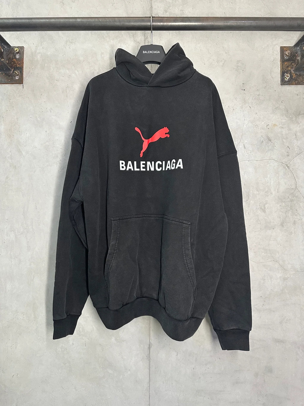 Printed hooded sweatshirt