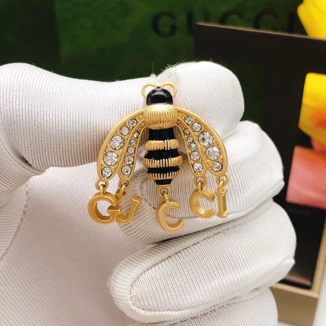 New bee earrings