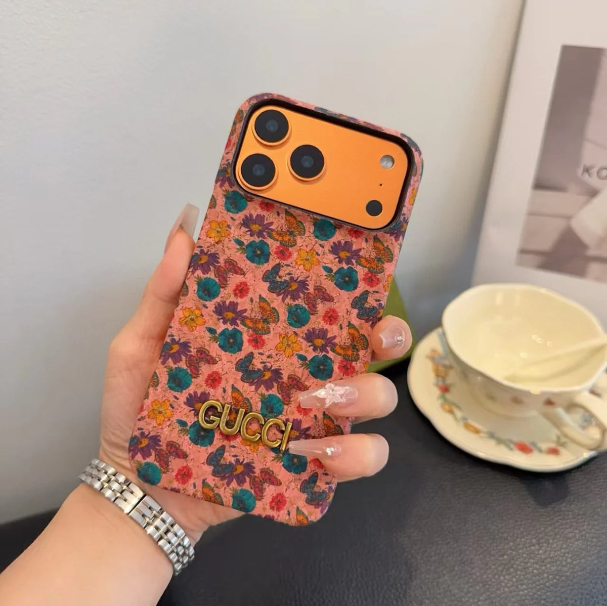 New floral phone case