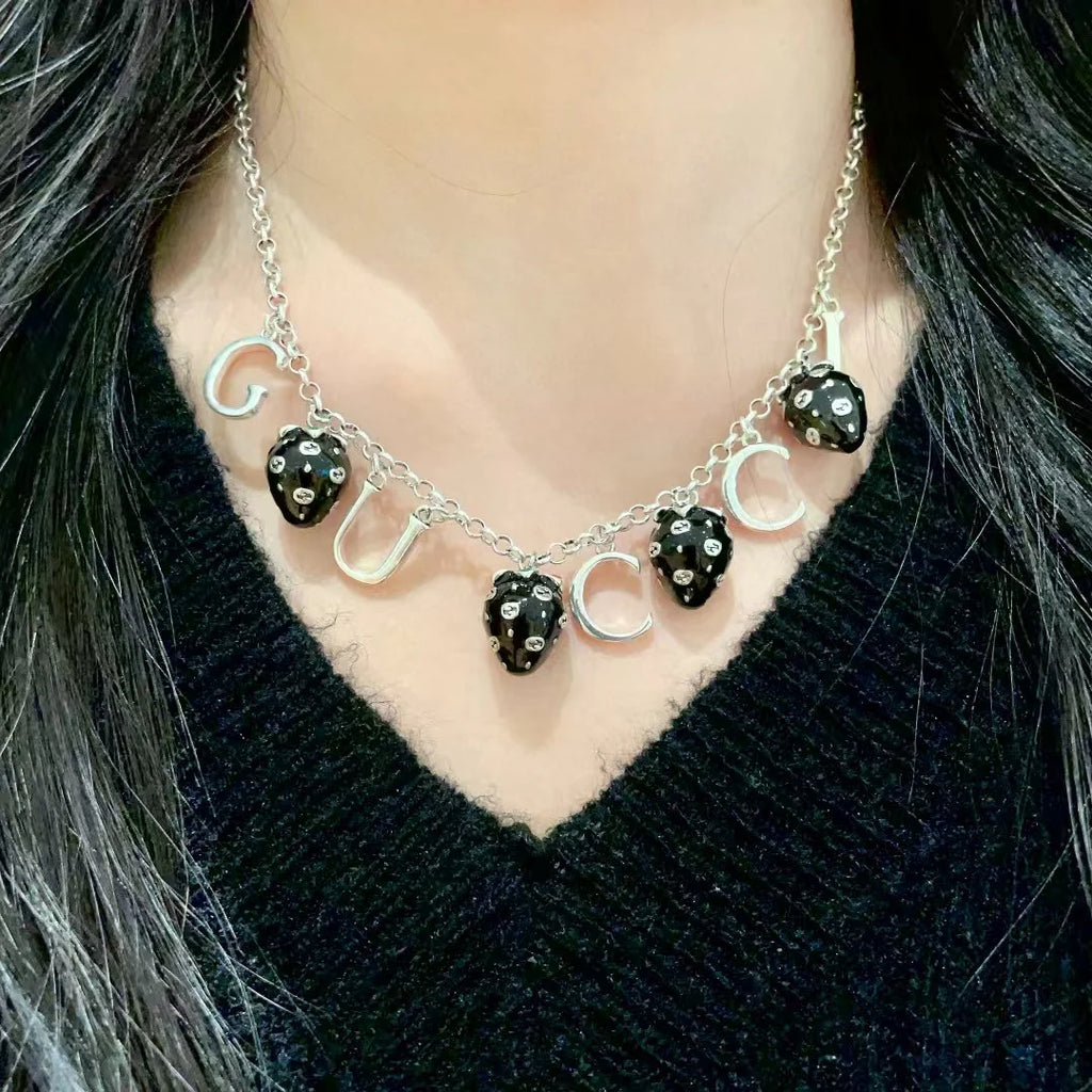 New Strawberry Necklace