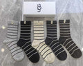 New cashmere pile socks
