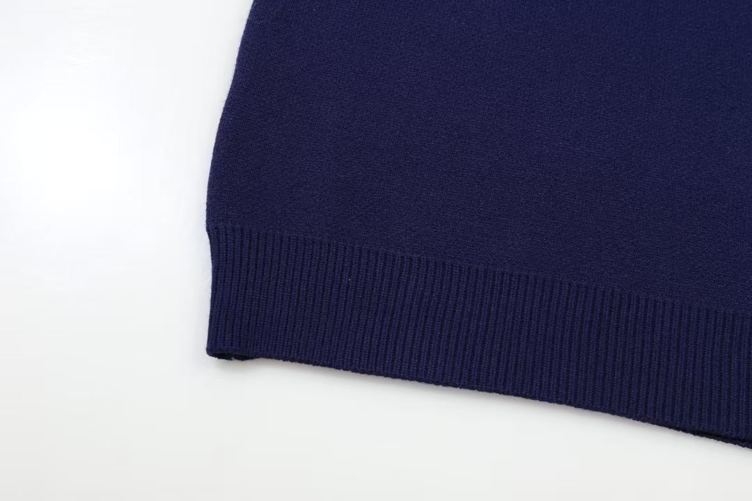 New letter jacquard sweater