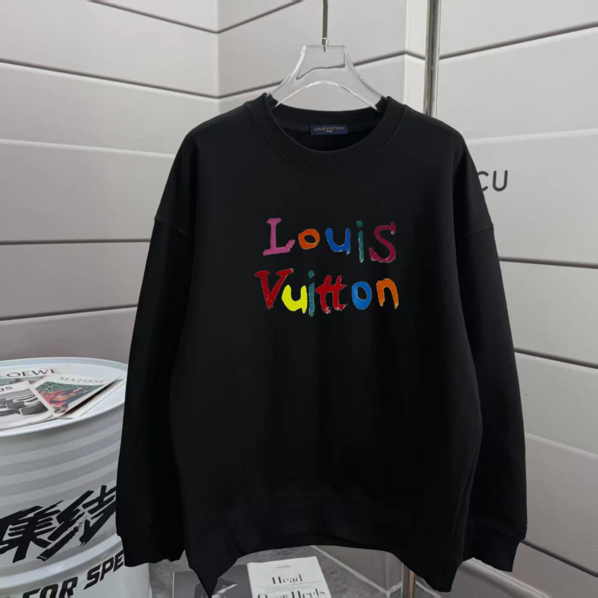 New letter printed hoodie