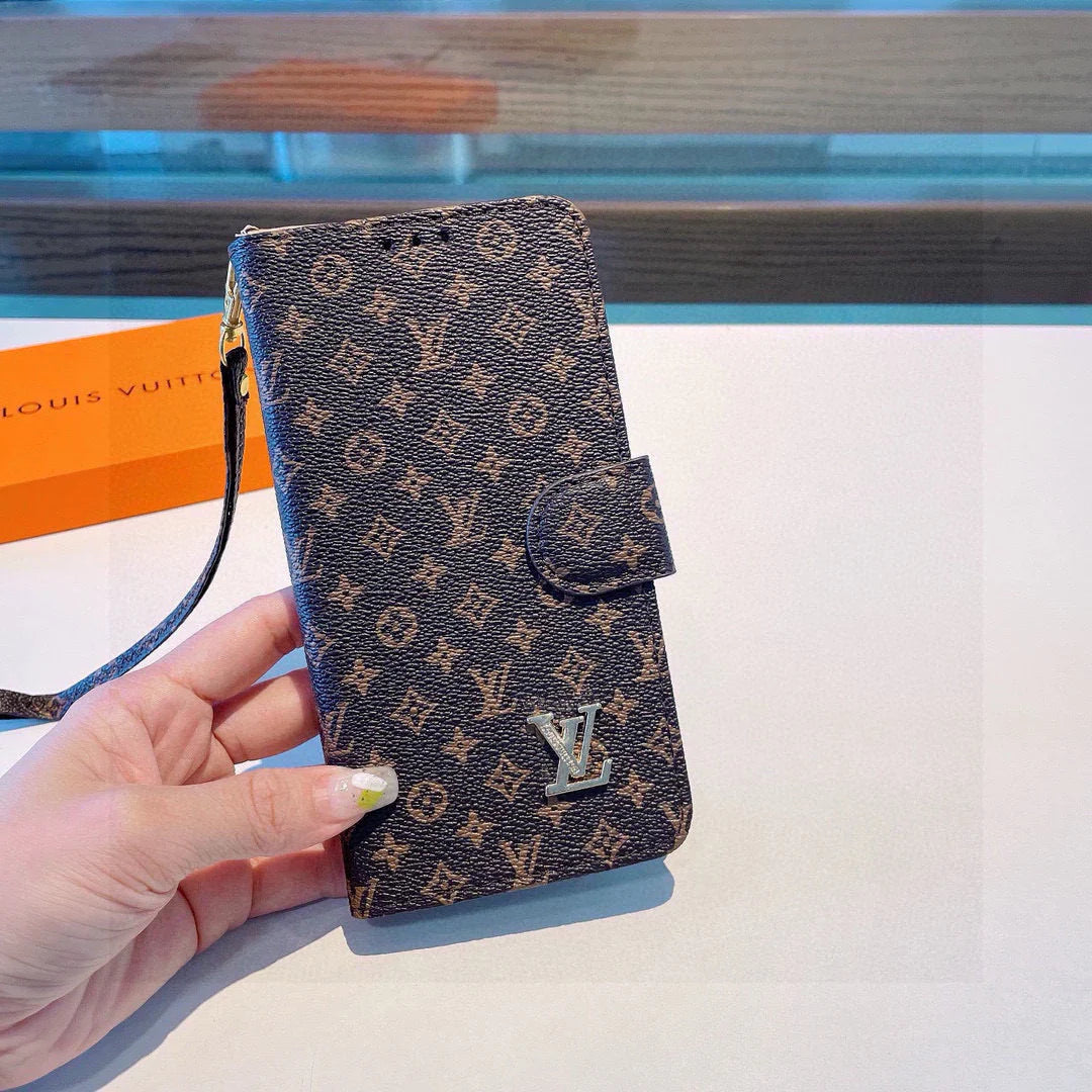 Old flower multifunctional phone case