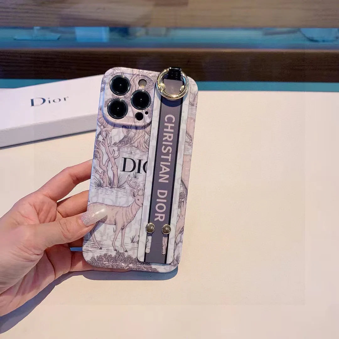 Wristband phone case