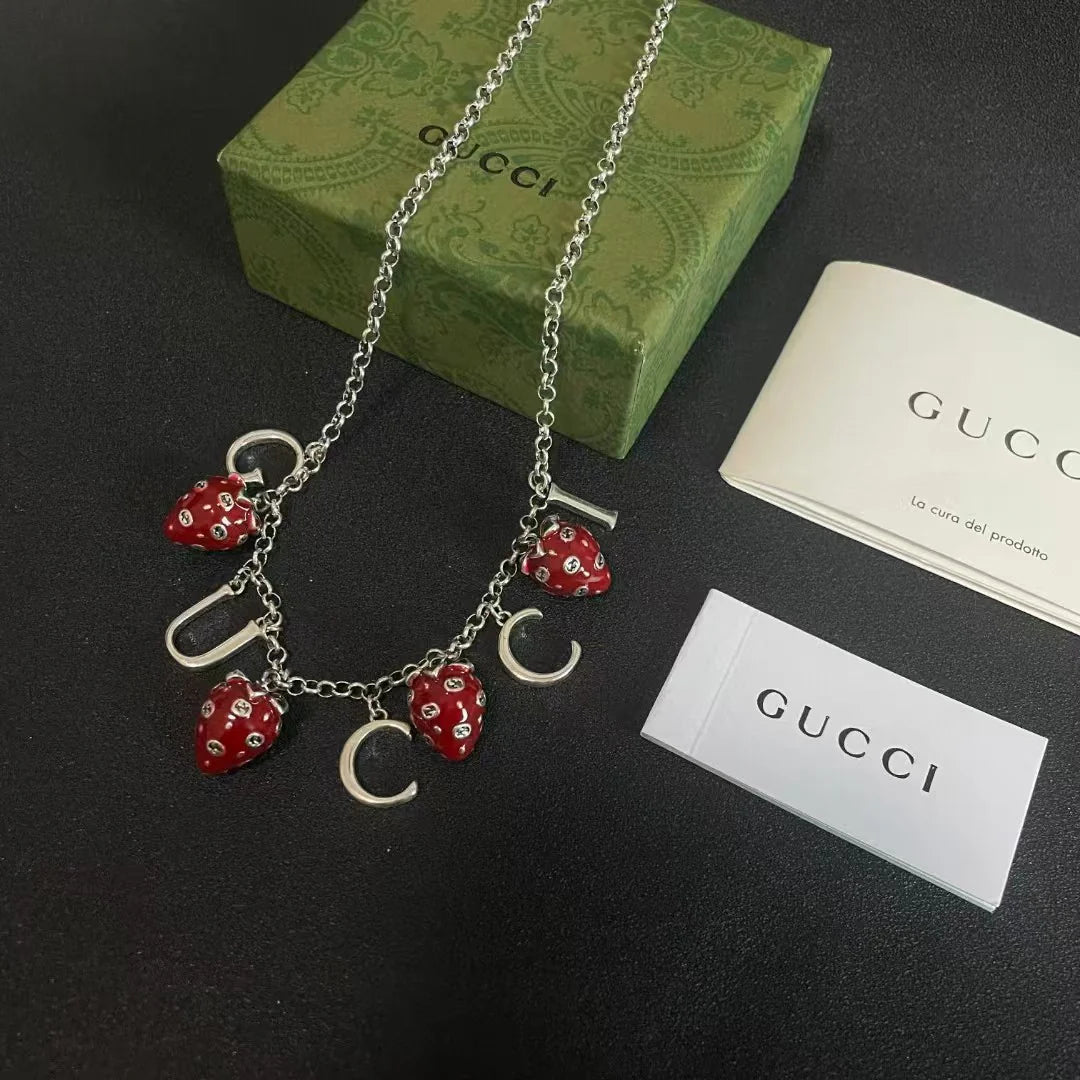 New Strawberry Necklace