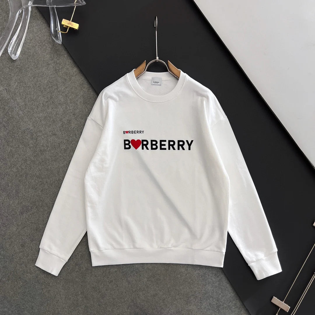 New printed pullover round neck hoodie