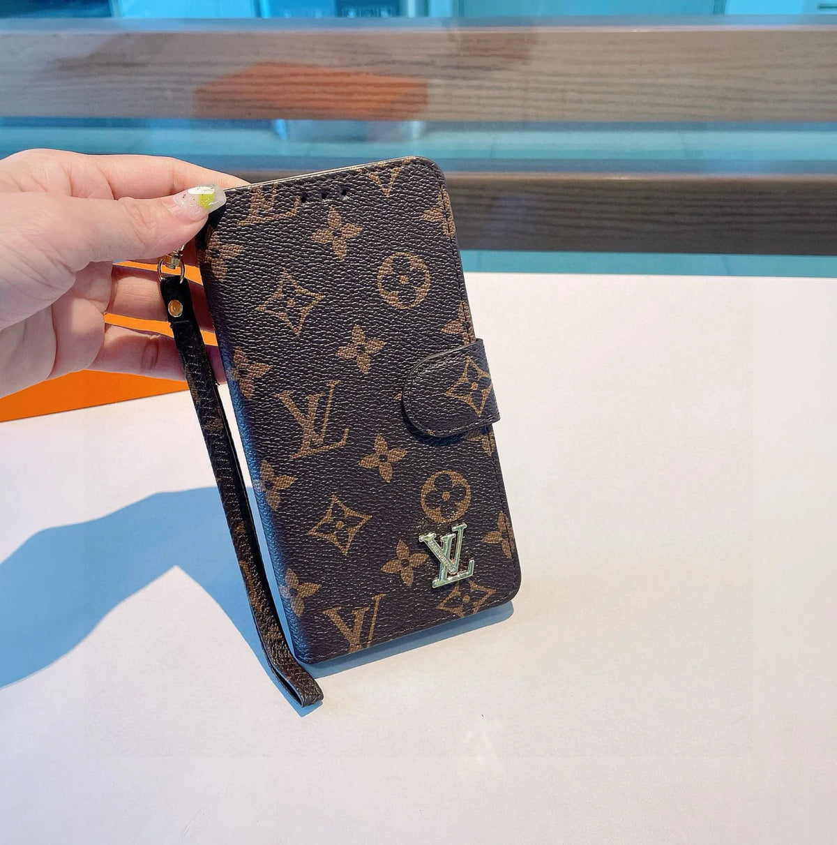Old flower multifunctional phone case