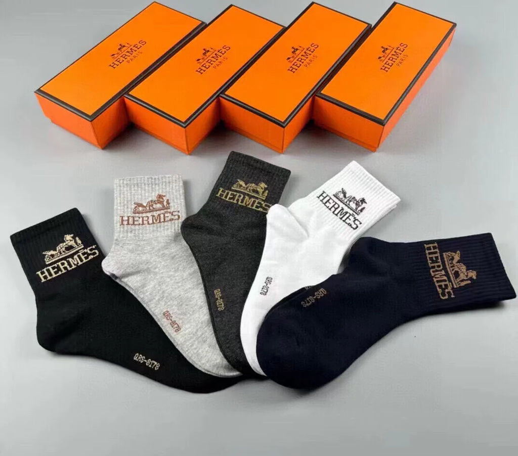 New jacquard classic socks