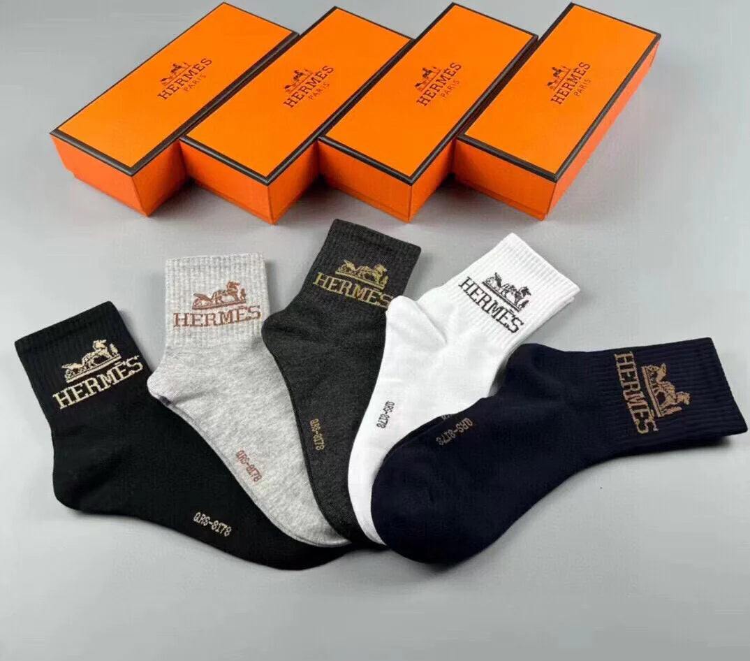 New jacquard classic socks