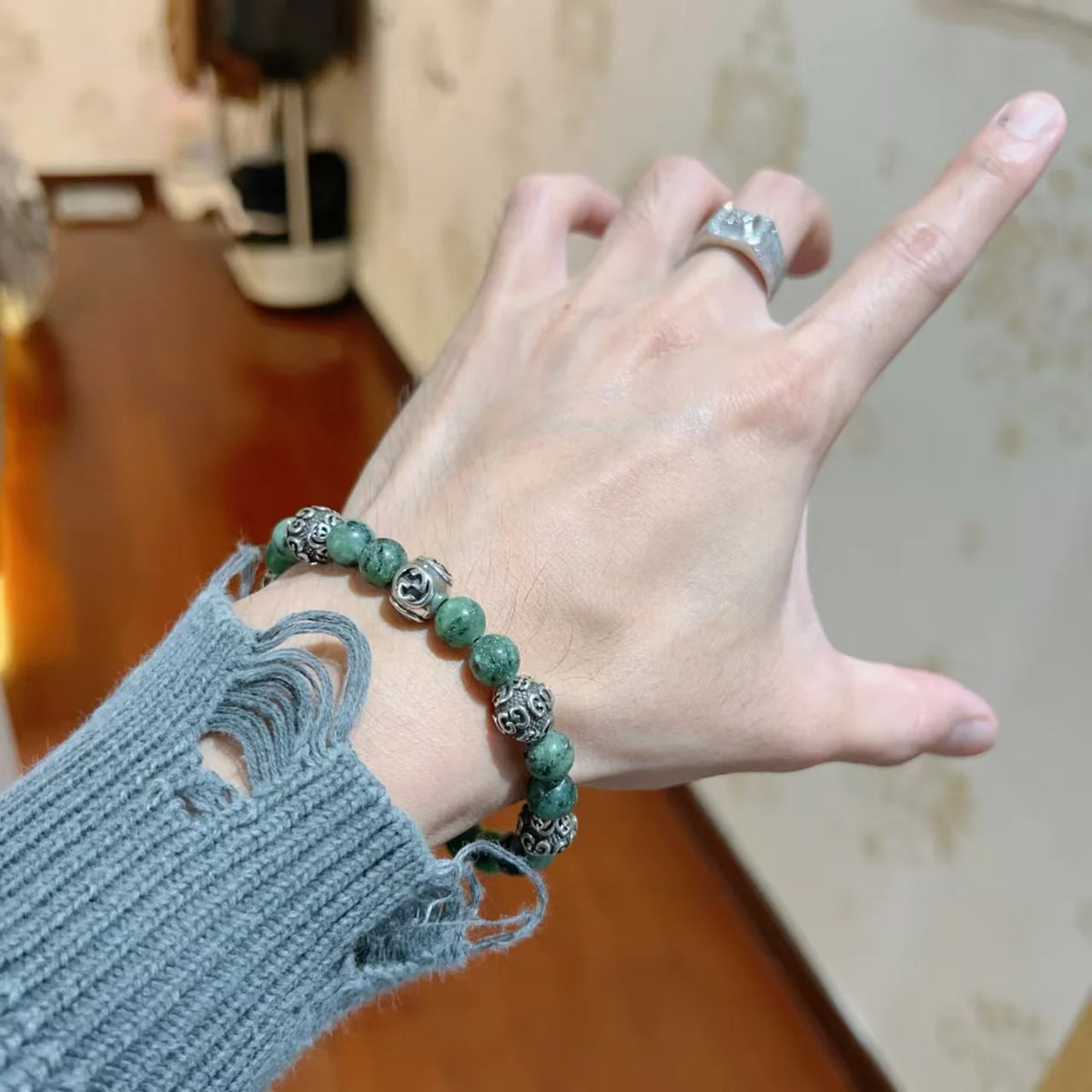 New agate bracelet