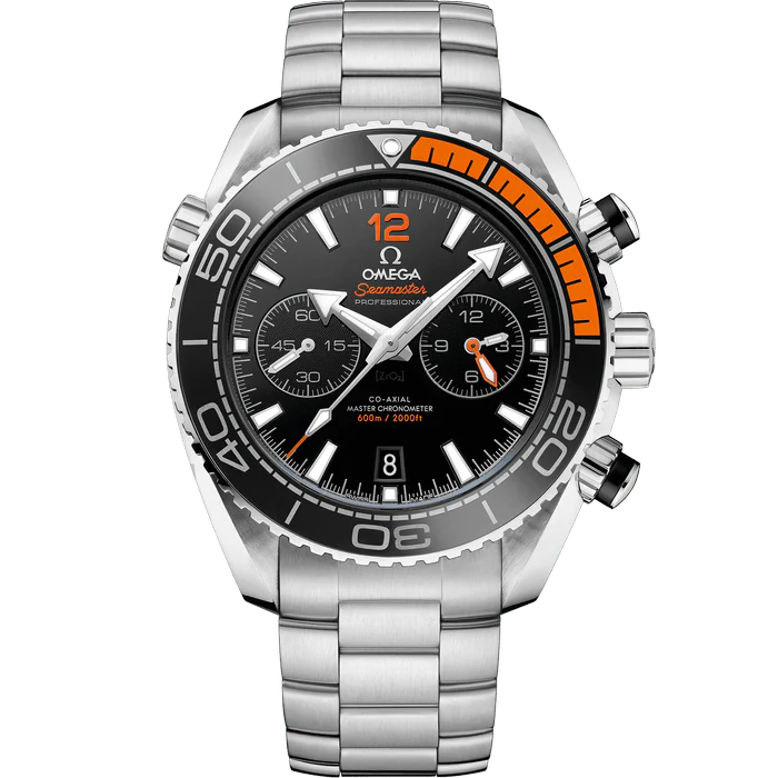 Chronograph - Selfwinding- Silver 904L Steel- Automatic - 45.5mm