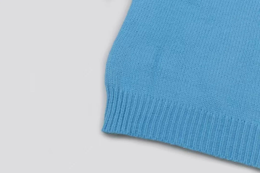 New chest striped jacquard sweater