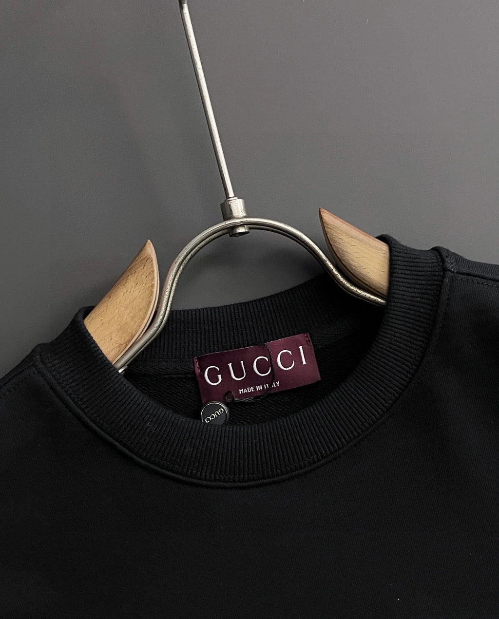 New printed pullover round neck hoodie