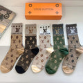 New letter long tube socks