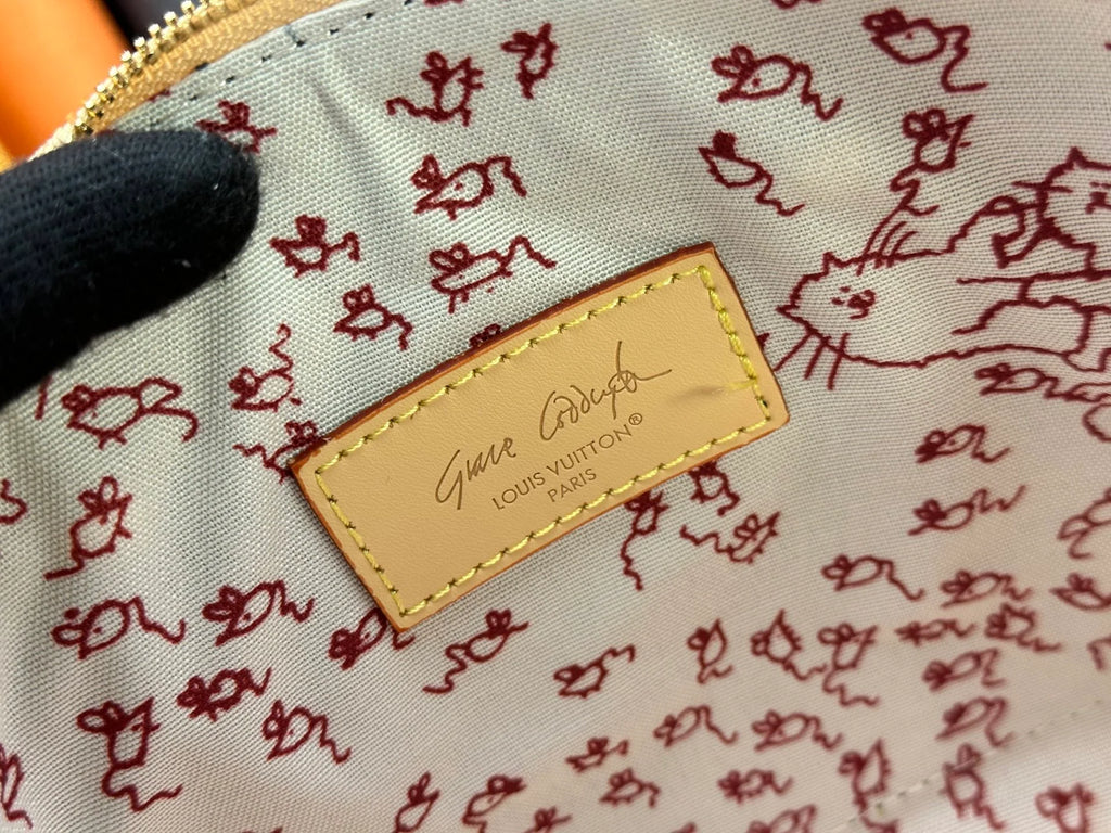 Light beige denim handbag