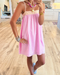Stripe Babydoll Dress