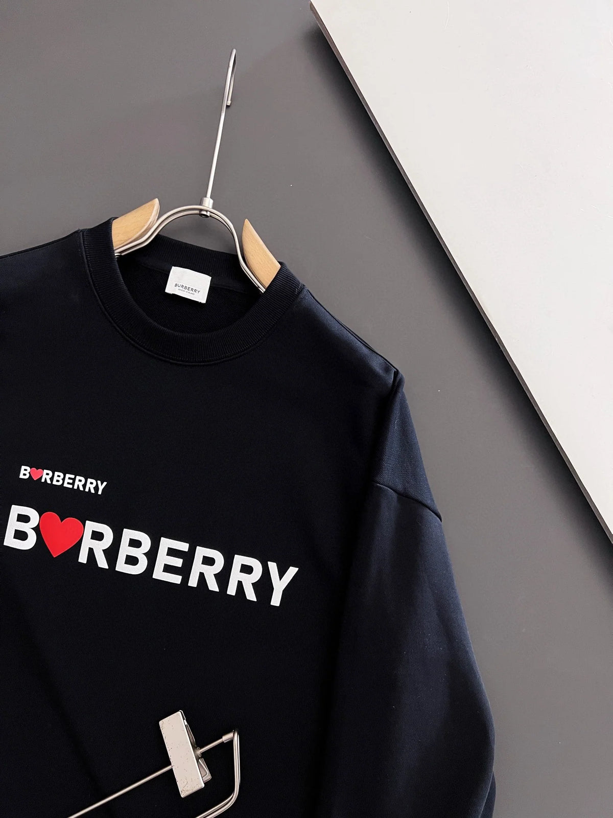 New printed pullover round neck hoodie
