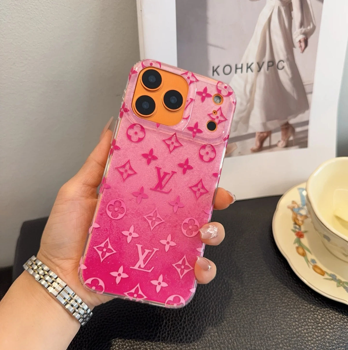 glitter phone case