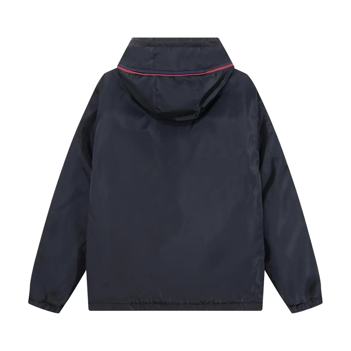 New ribbon splicing hooded jacket