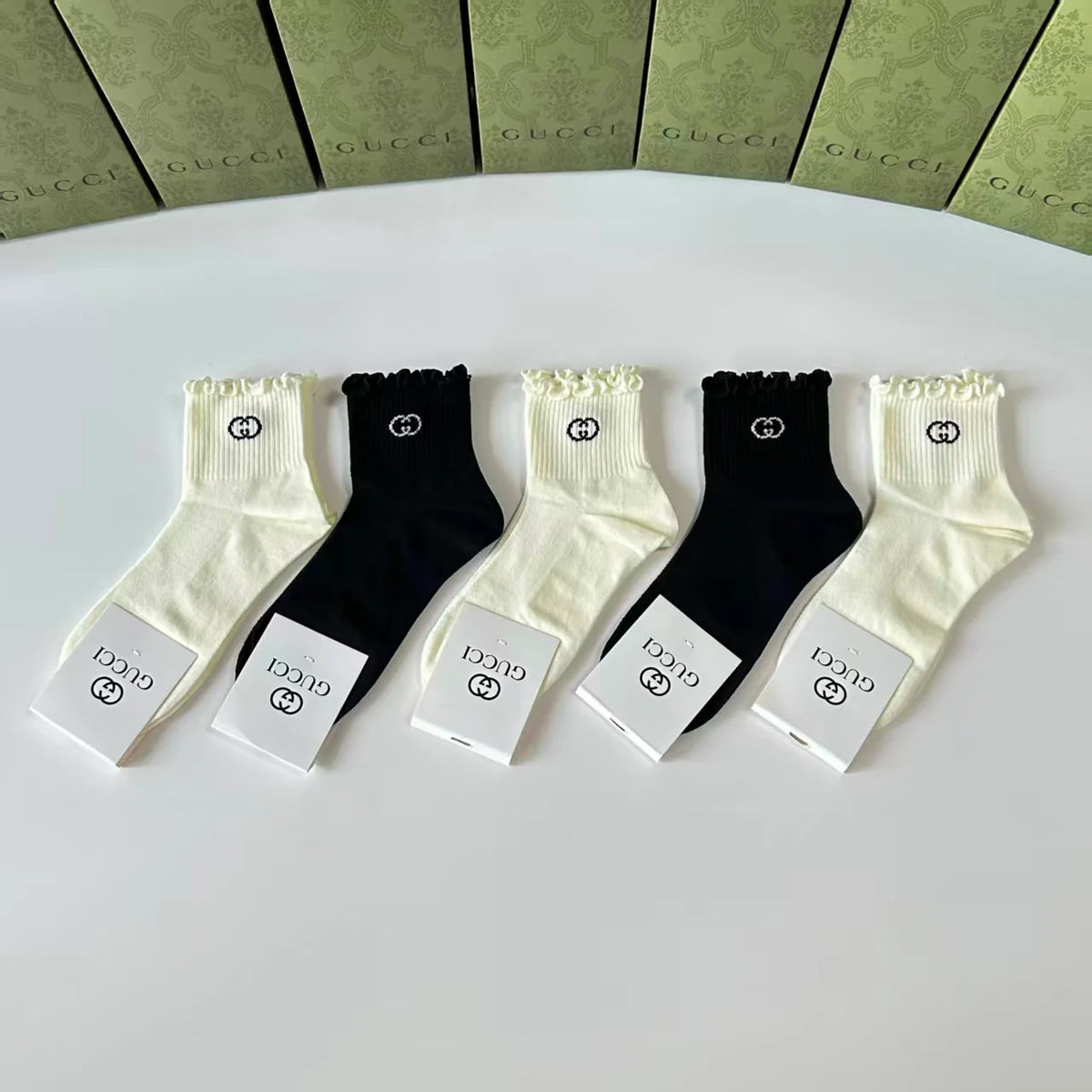 New medium to long pile socks