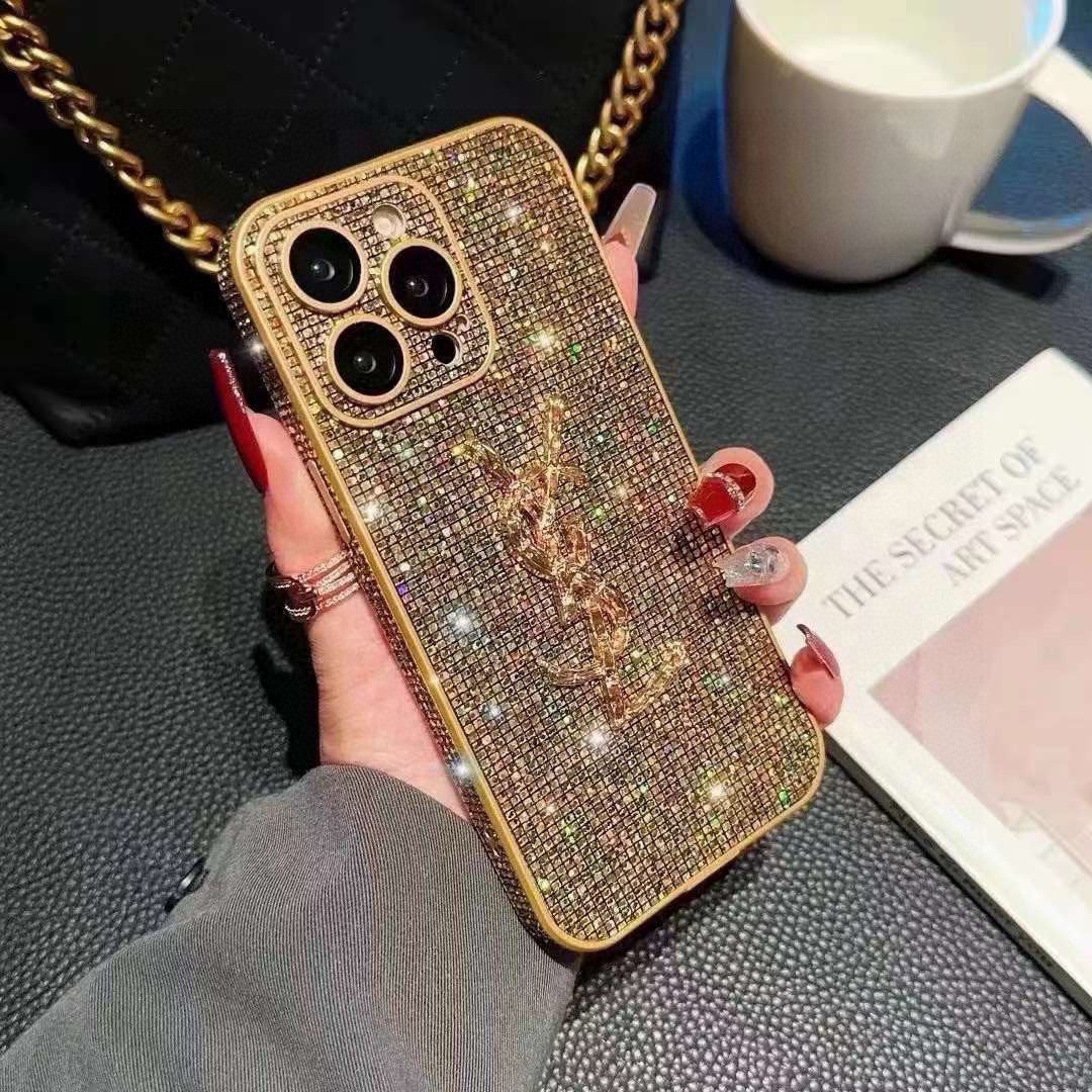 Flash Diamond Spray Spray Phone Case
