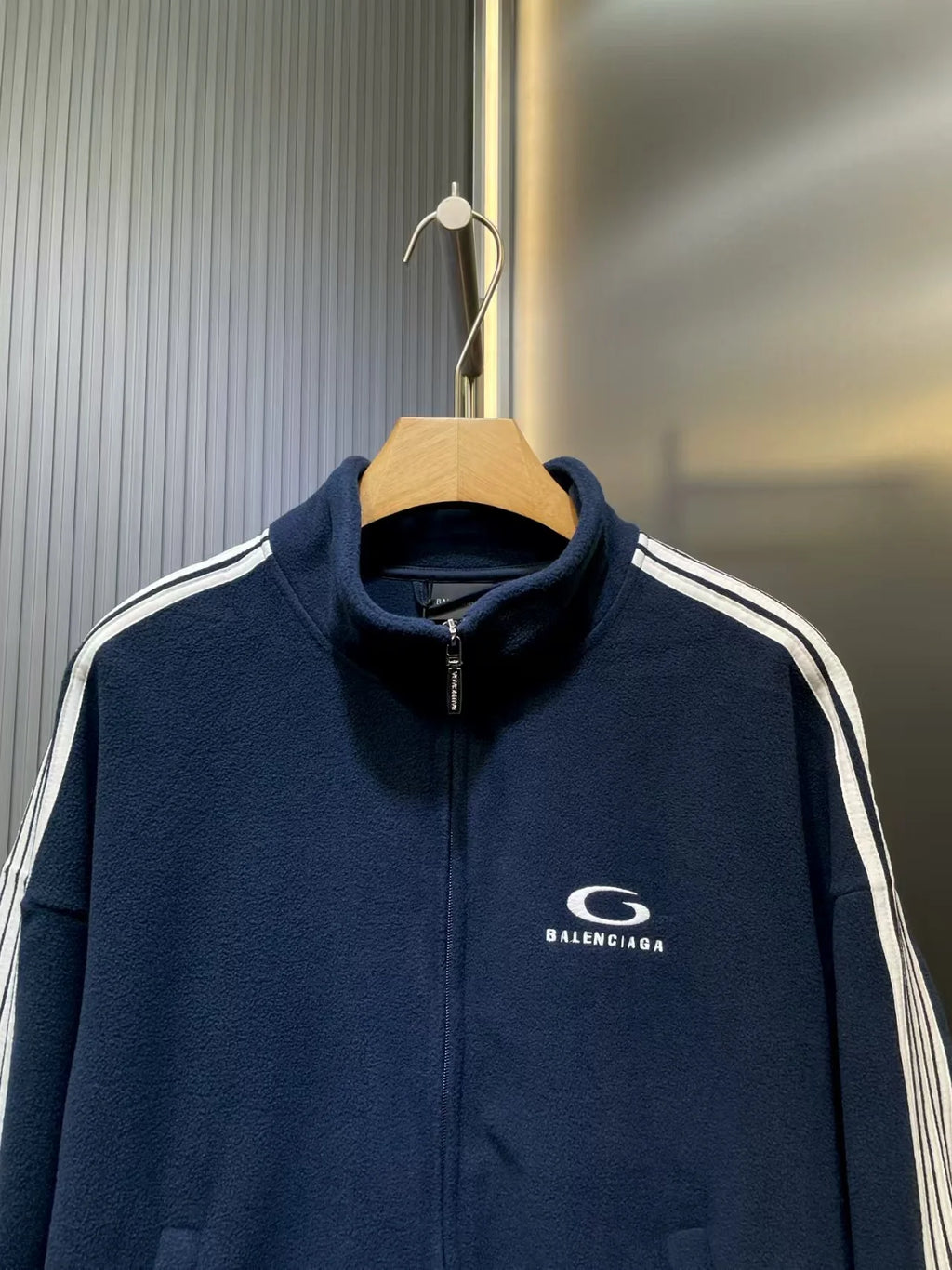 Autumn and winter stand up collar jacket