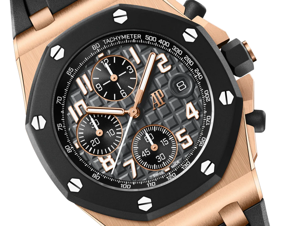 Black OFFs - Black Rubber -Chronograph - Quartz - 42mm