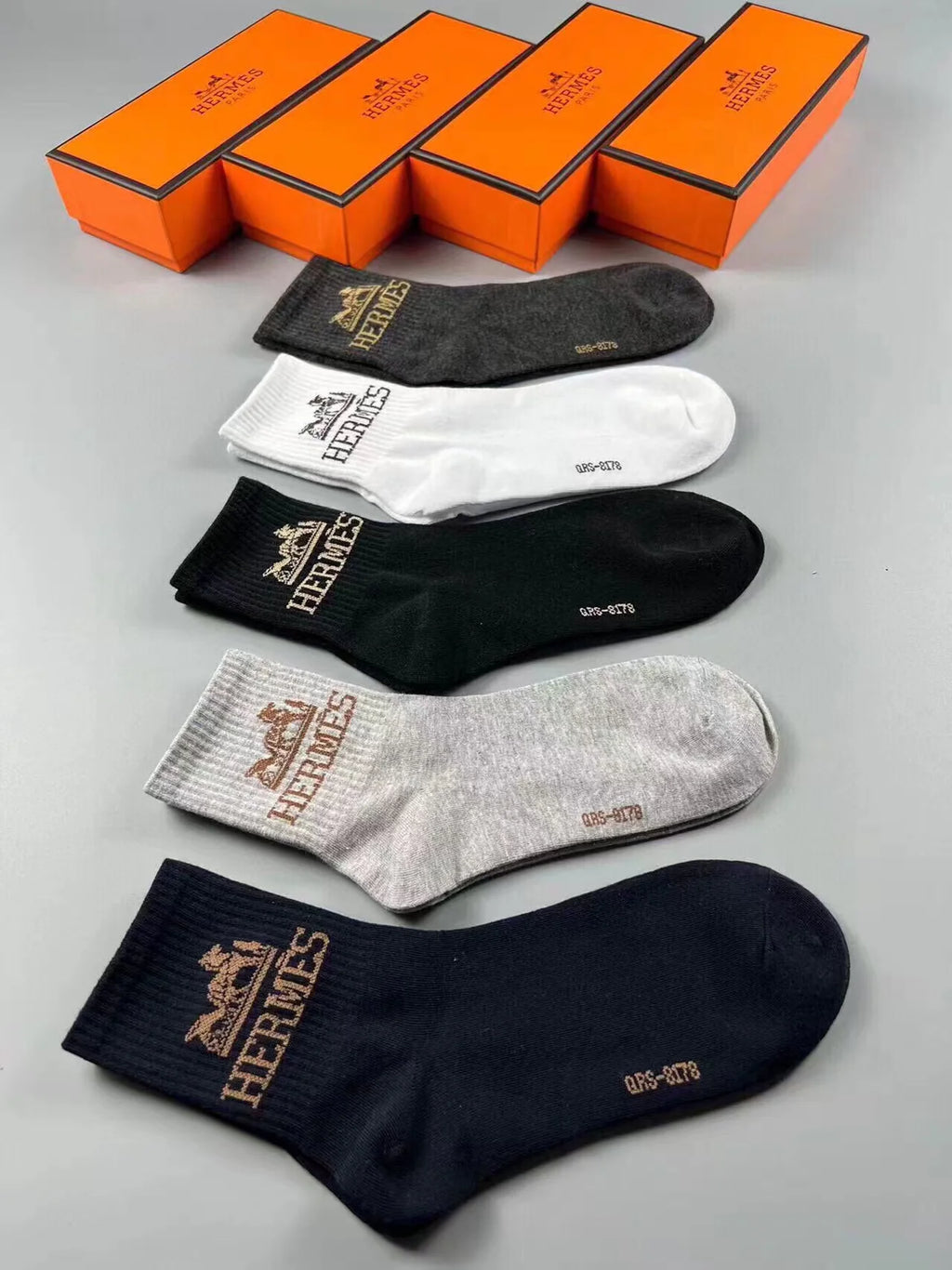 New jacquard classic socks