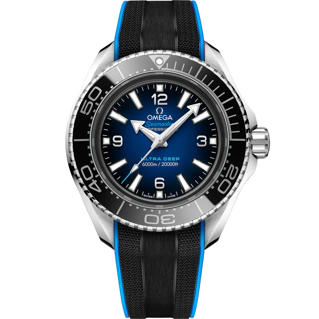 L Size- Blue White - Blue Rubber - Automatic - 45mm