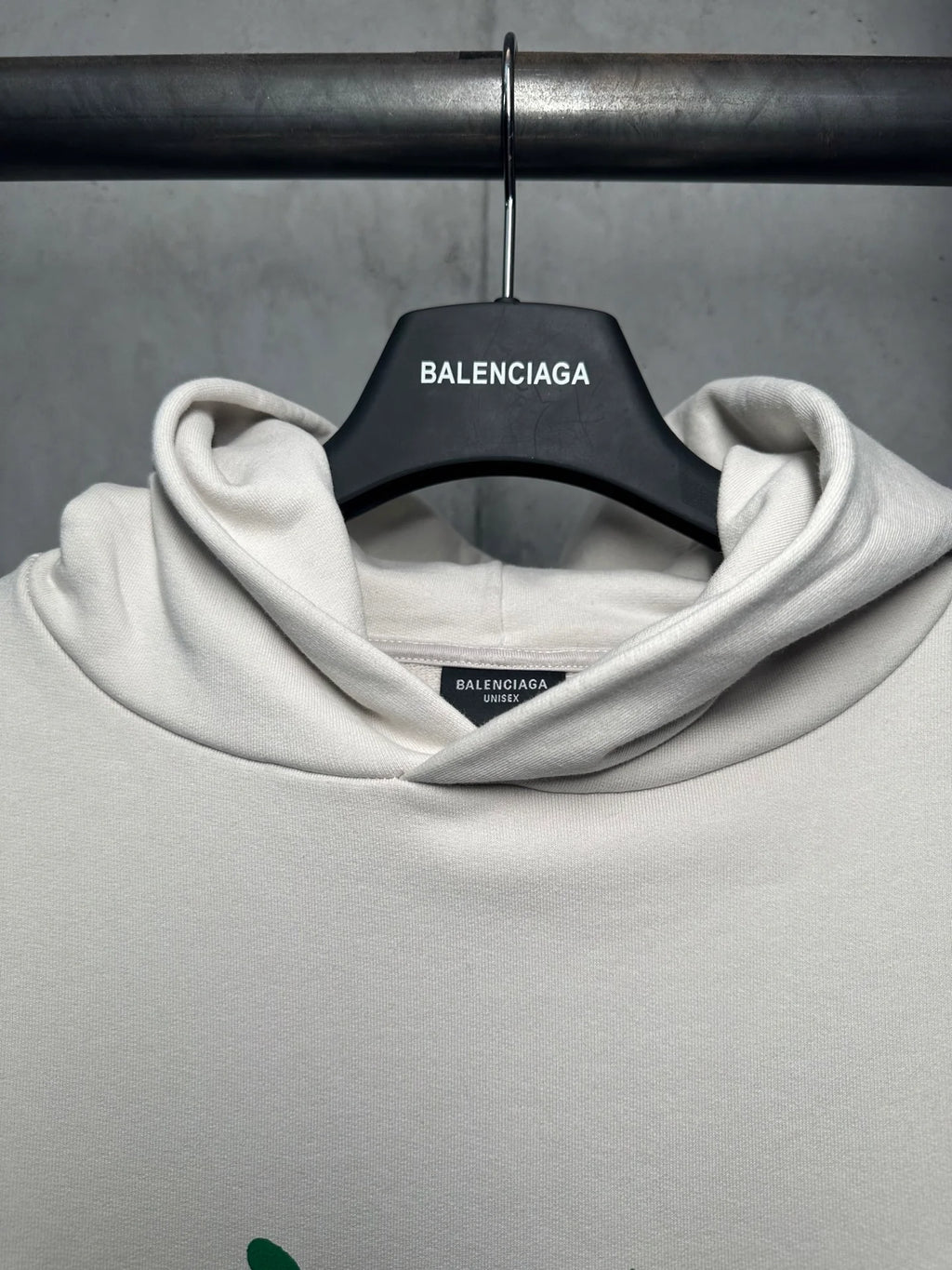 Printed hooded sweatshirt