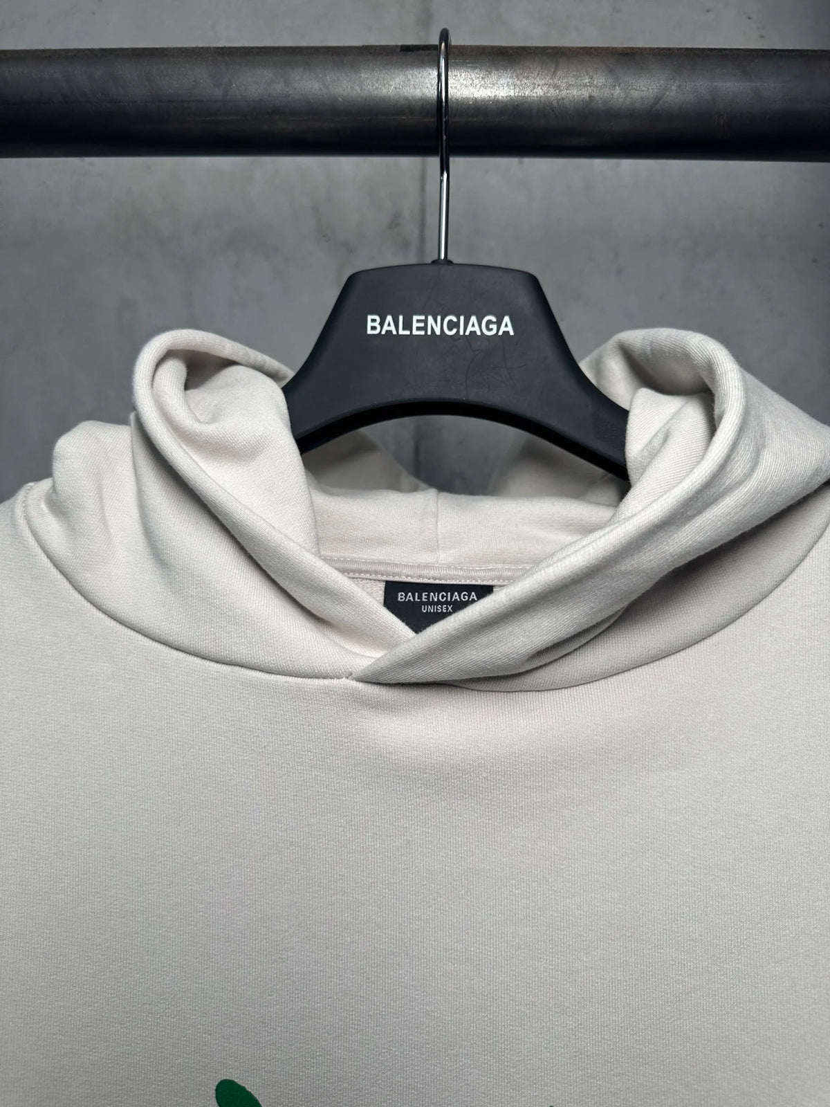 Printed hooded sweatshirt
