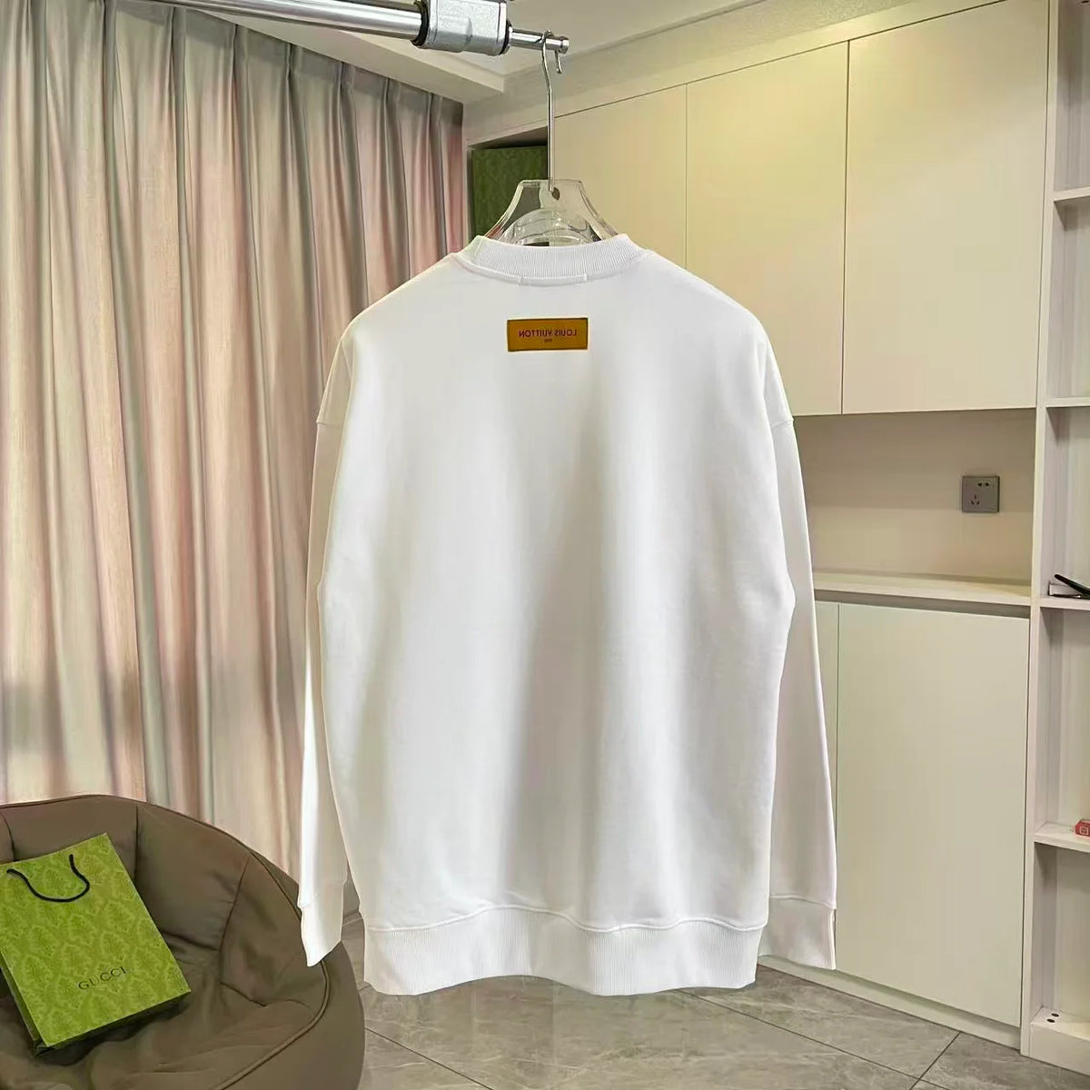 New printed letter hoodie