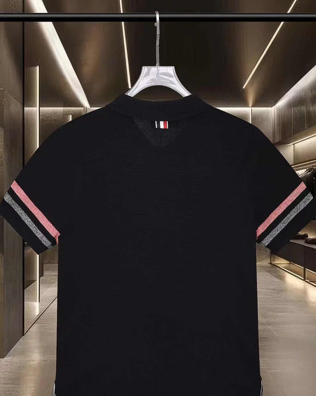 New Knitted Short Sleeve Polo Shirt