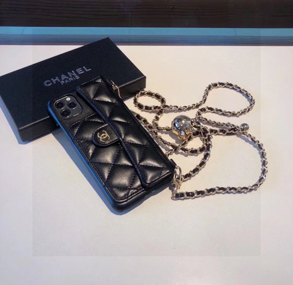 Chain Little Golden Ball Phone Case