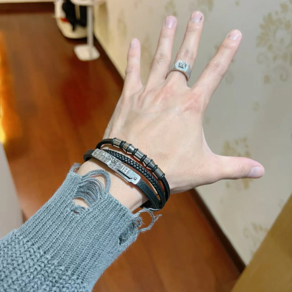 New woven hand rope bracelet