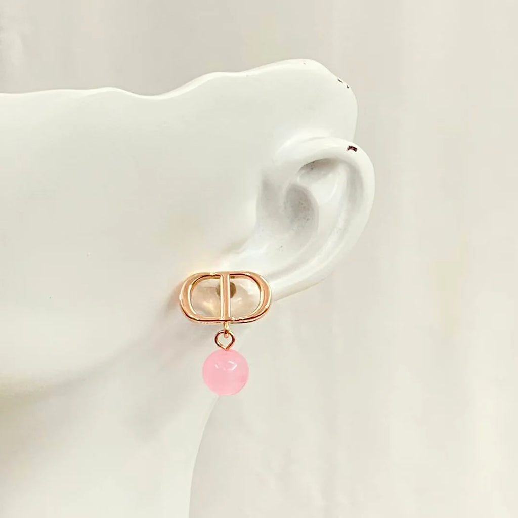 New pearl earrings