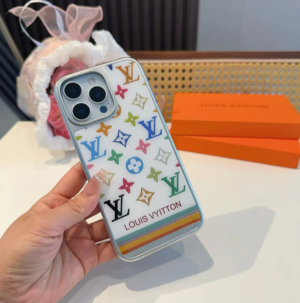 Electroplated glass magnetic phone case