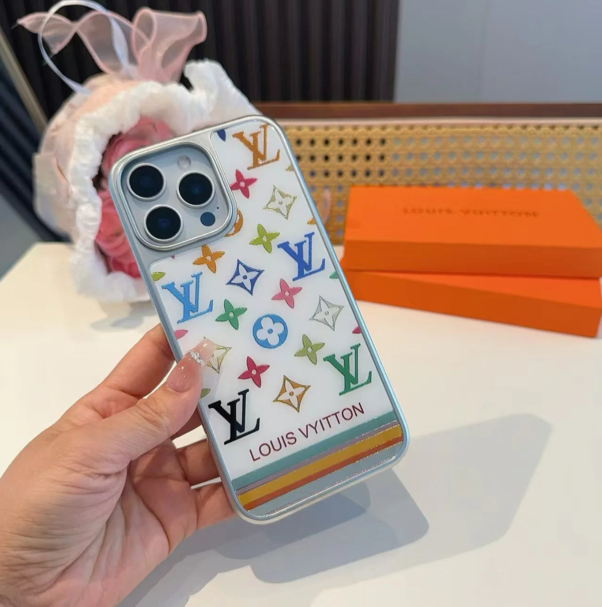 Electroplated glass magnetic phone case