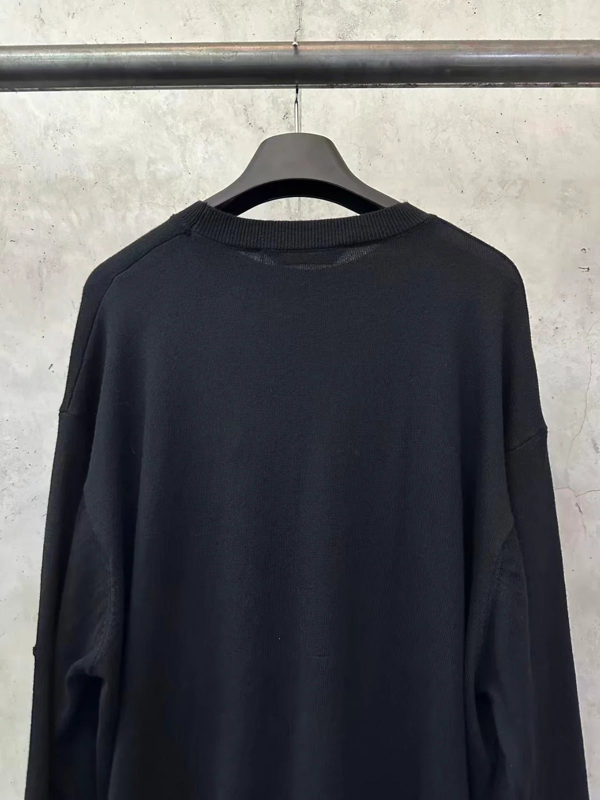 New cashmere round neck sweater knitted sweater