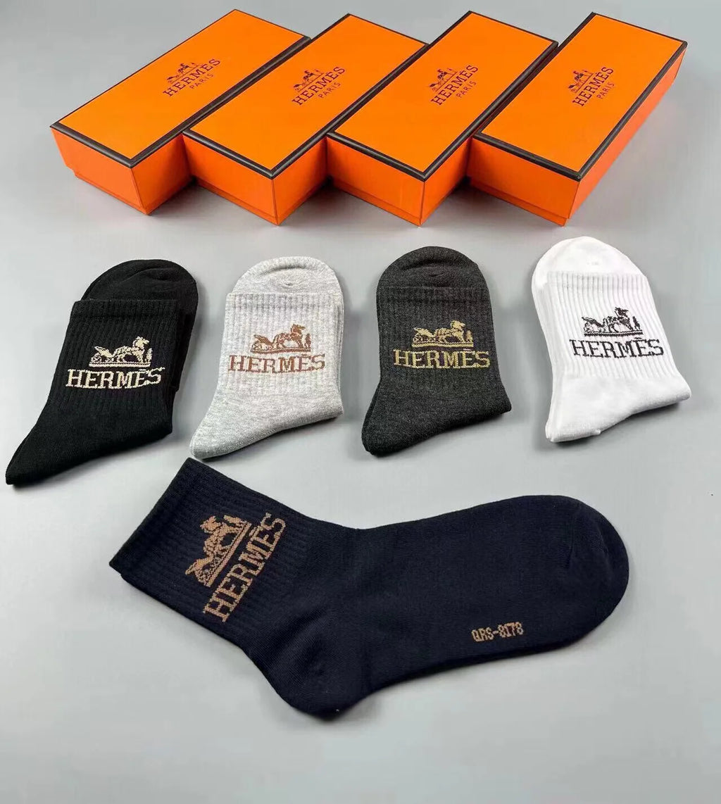 New jacquard classic socks